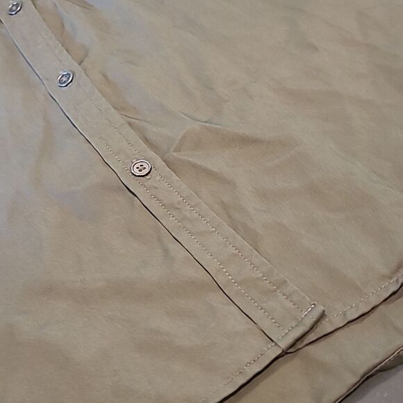 Style & Co sz M olive drab green dress - Picture 11 of 11